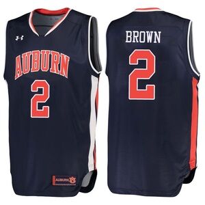 Under Armour NCAA Auburn Tigers #2 Bryce Brown NWT College Basketball Jersey XL